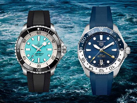 tag heuer aquaracer vs breitling superocean